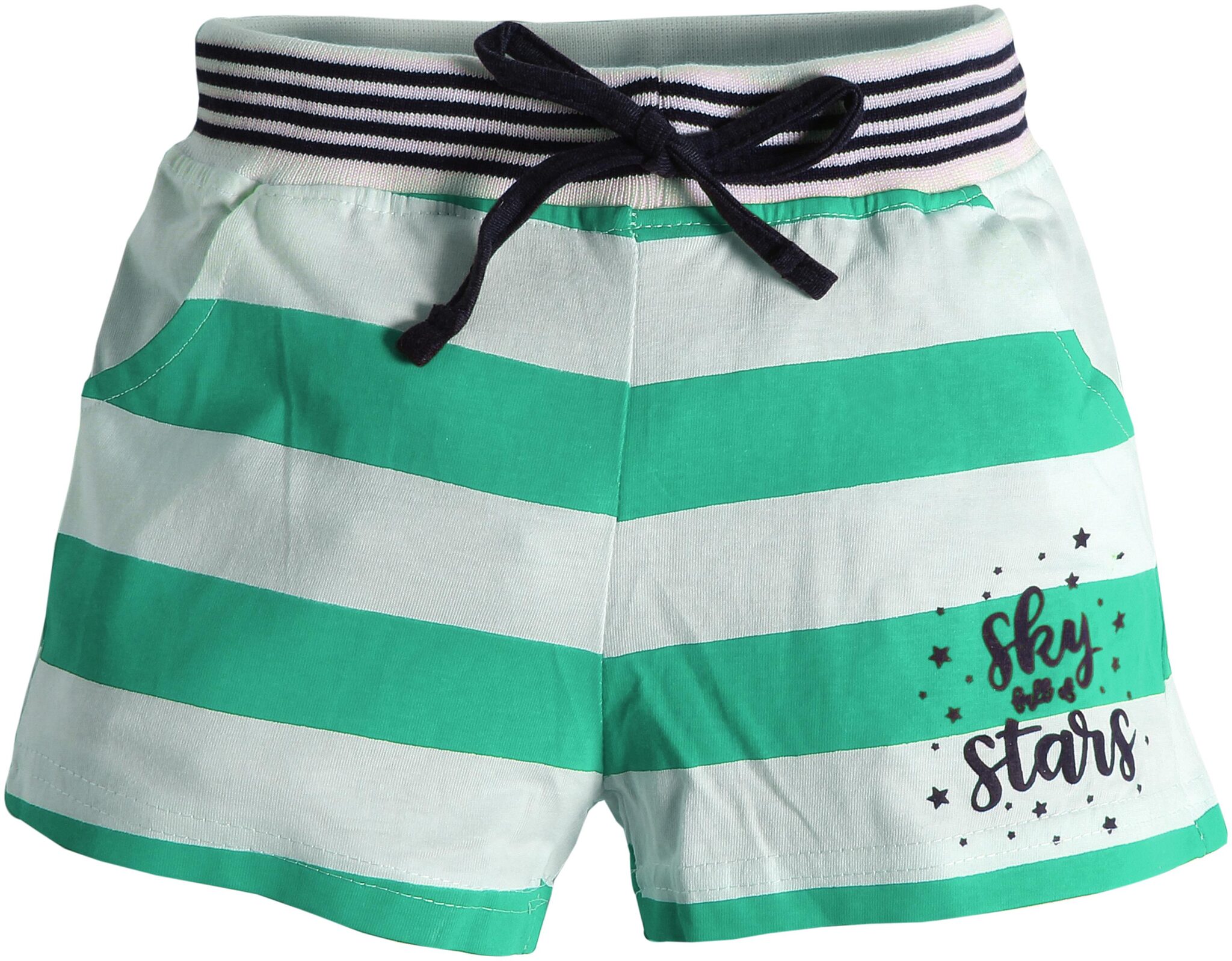 

TOONYPORT Baby girl Cotton blend Printed Shorts - Green