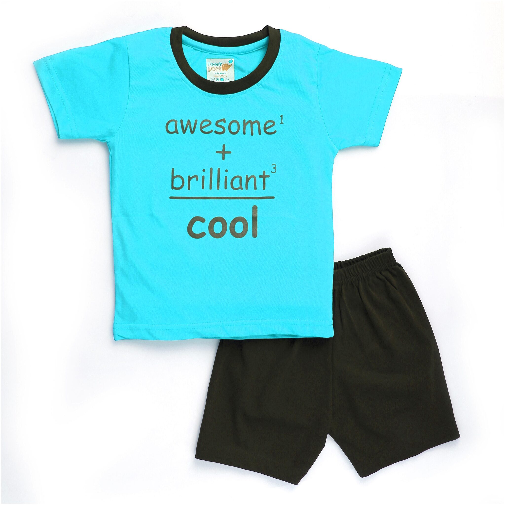 

TOONYPORT Baby boy Top bottom set - Blue