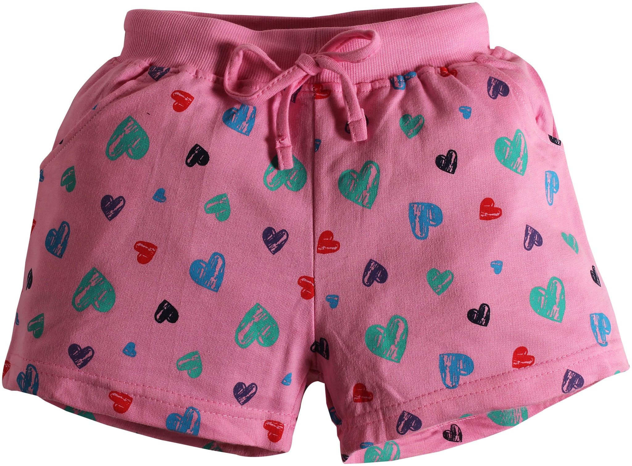 

TOONYPORT Baby girl Cotton blend Printed Shorts - Pink