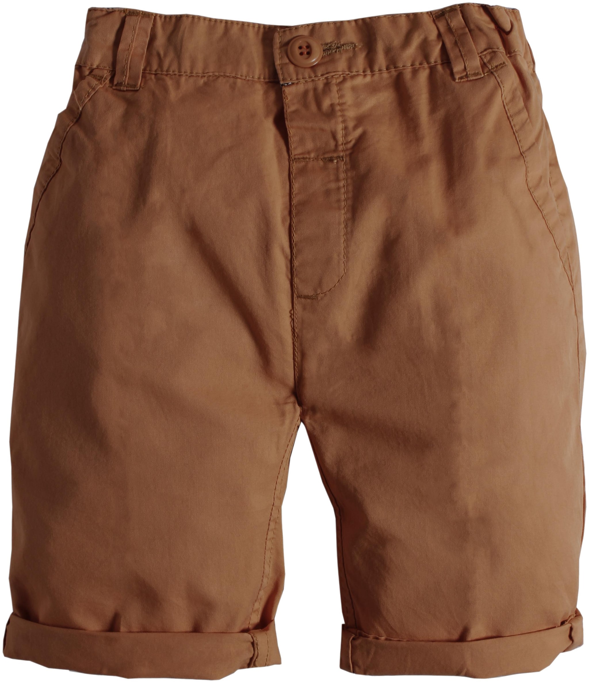 

TOONYPORT Baby boy Cotton blend Solid Shorts - Brown
