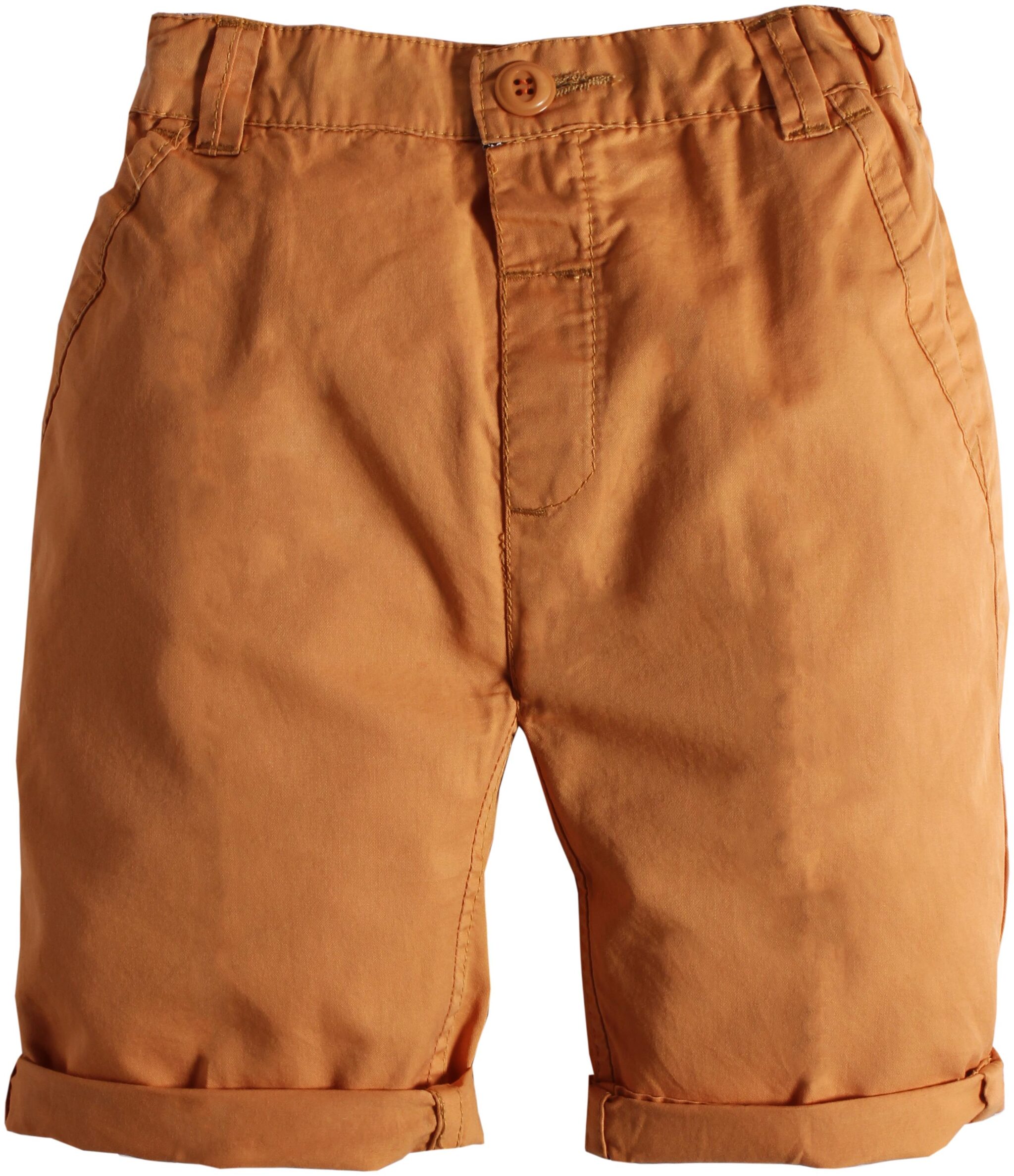 

TOONYPORT Baby boy Cotton blend Solid Shorts - Orange
