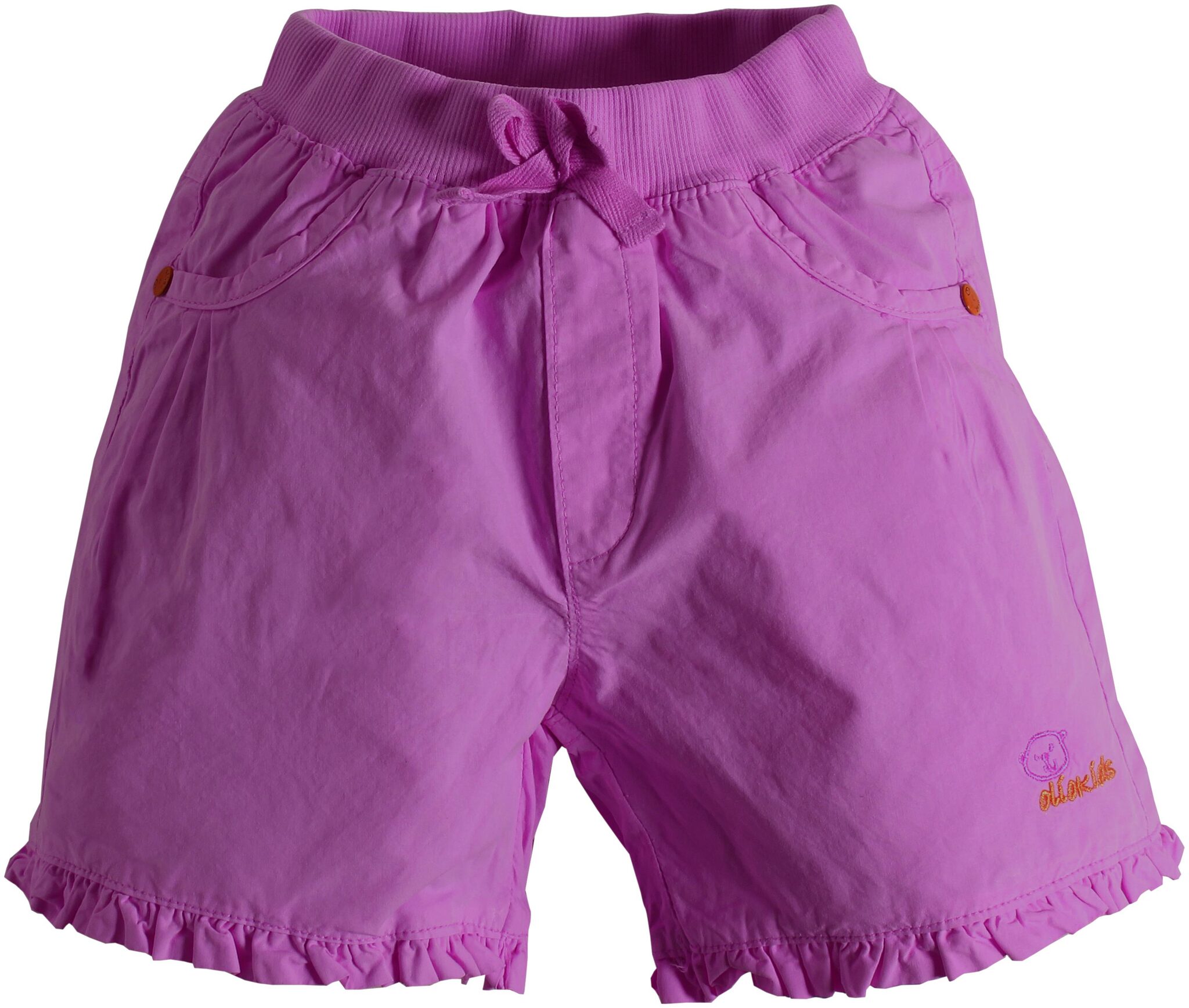 

TOONYPORT Girl Cotton blend Solid Regular shorts - Purple