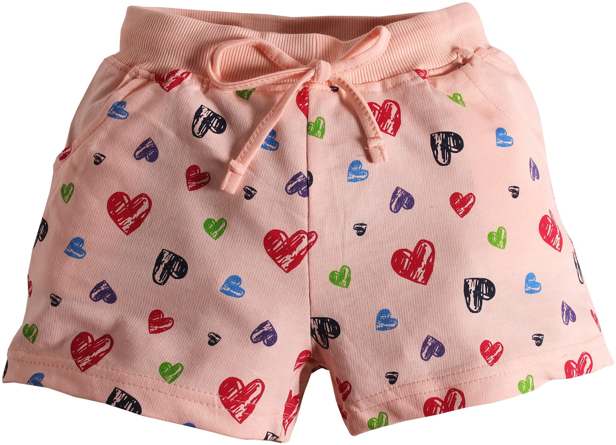 

TOONYPORT Baby girl Cotton blend Printed Shorts - Orange