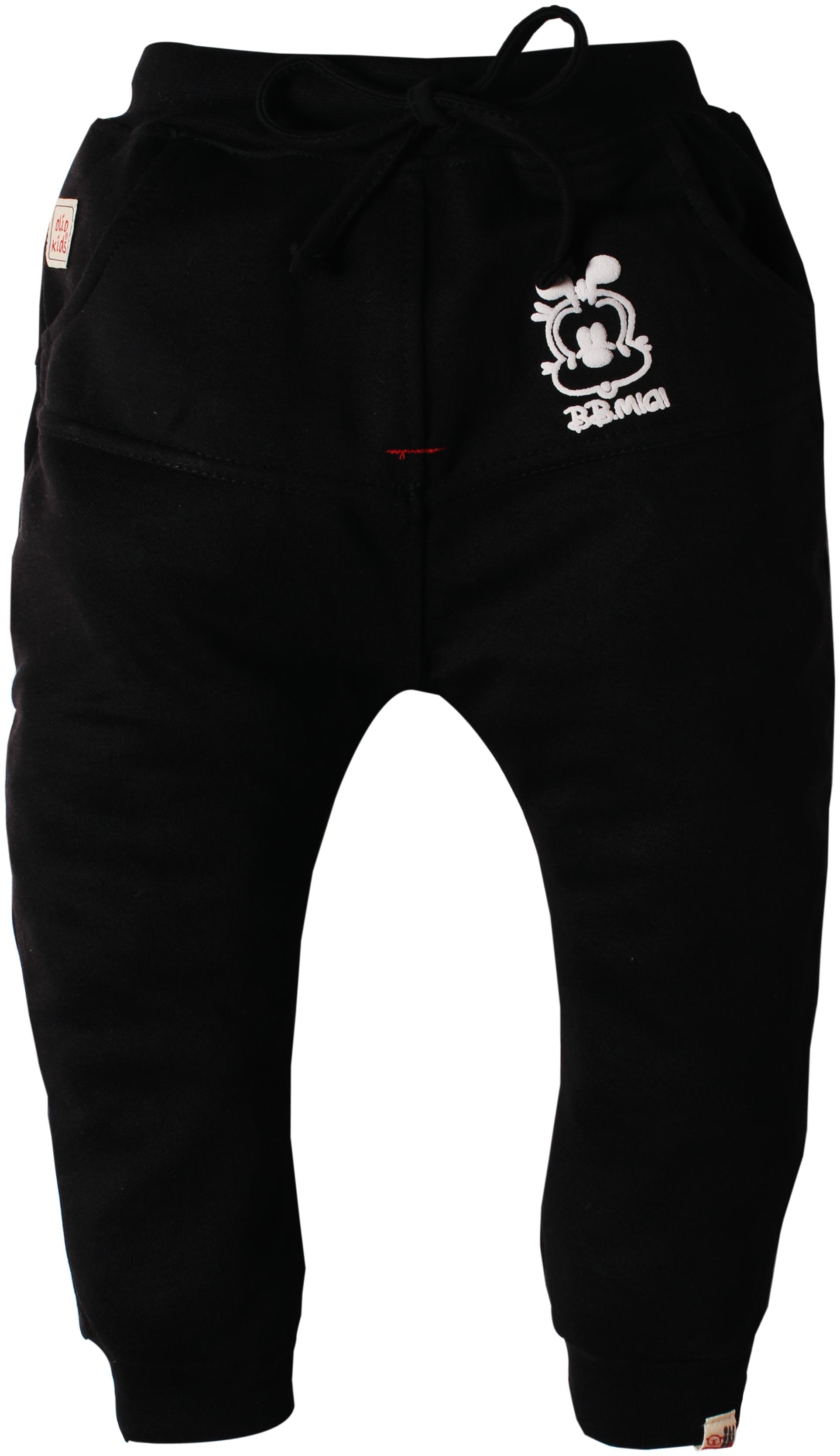 

TOONYPORT Baby boy Cotton blend Solid Trousers - Black