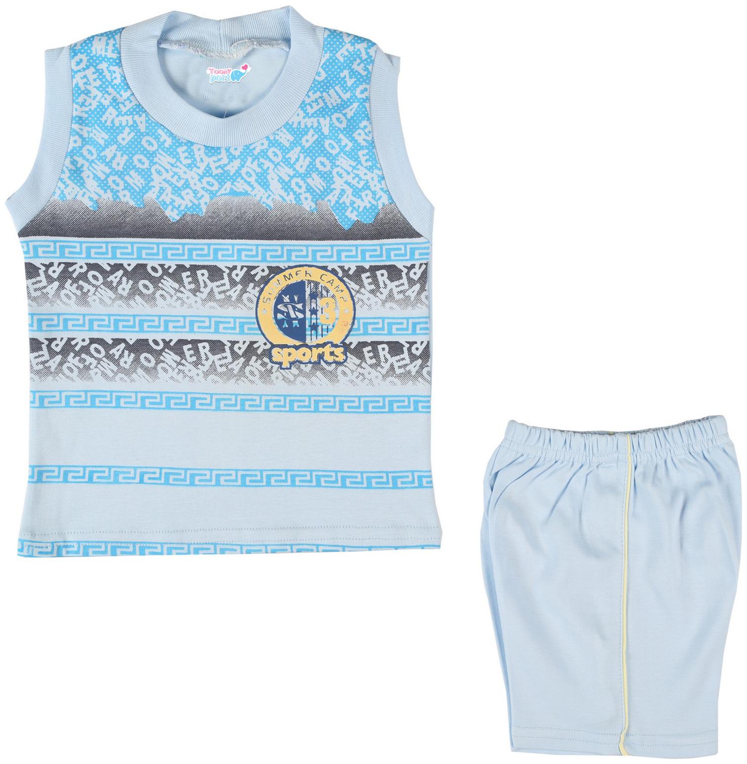 

TOONYPORT Baby boy Top bottom set - Blue