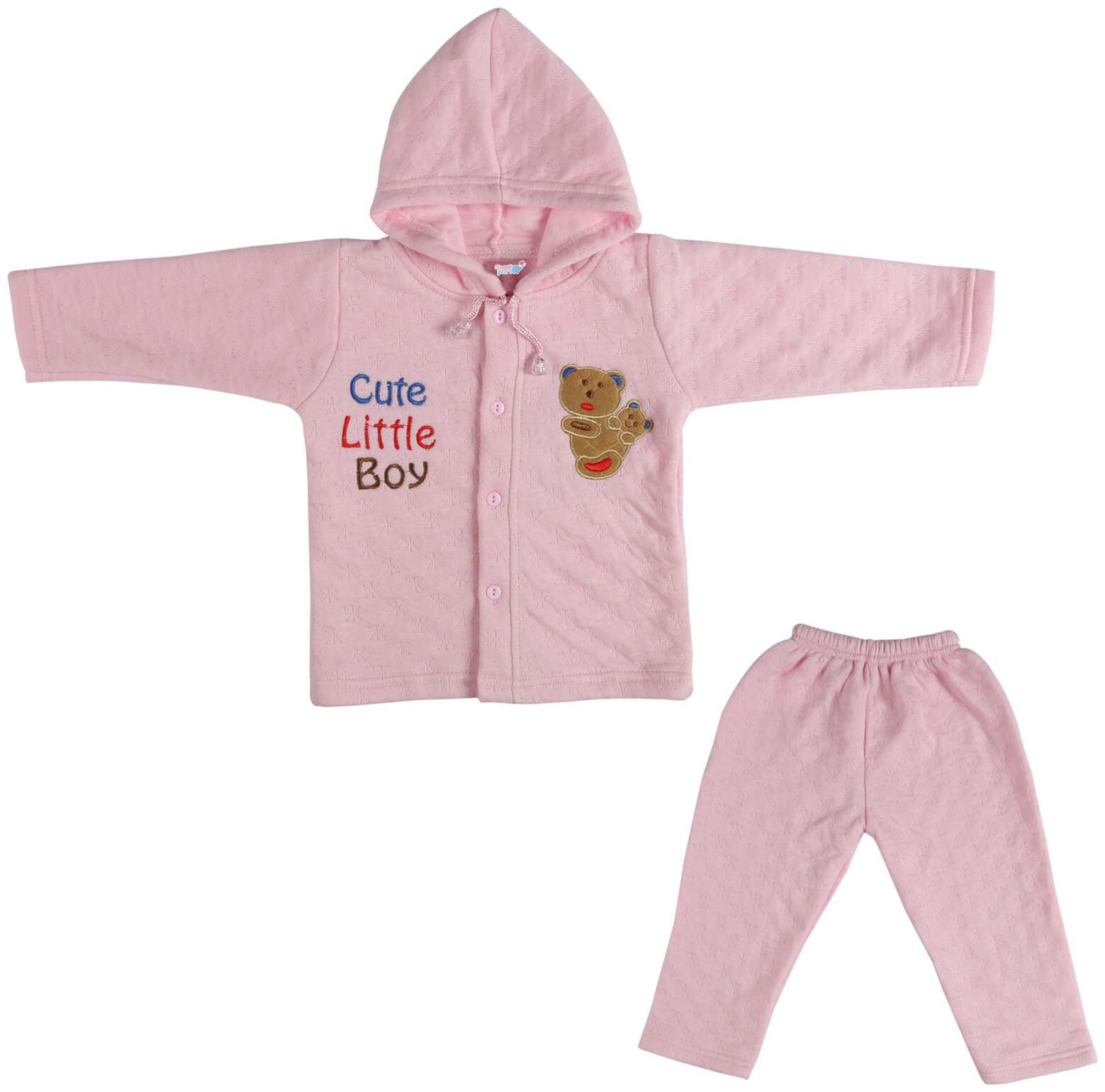 

TOONYPORT Unisex Top bottom set - Pink