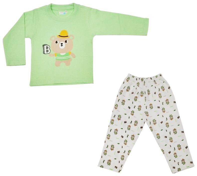 

TOONYPORT Baby boy Top bottom set - Green White
