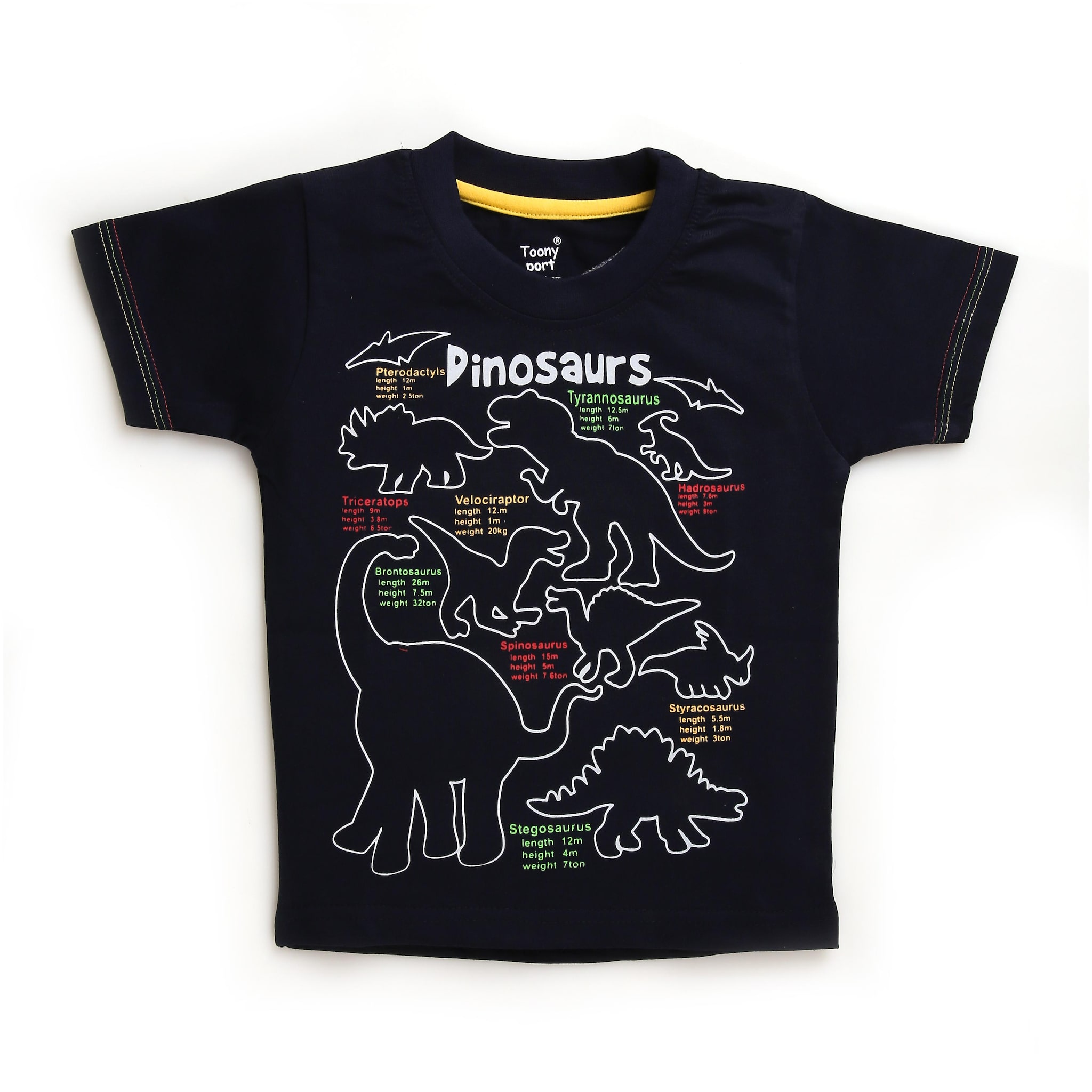 

TOONYPORT Boy Cotton blend Printed T-shirt - Blue
