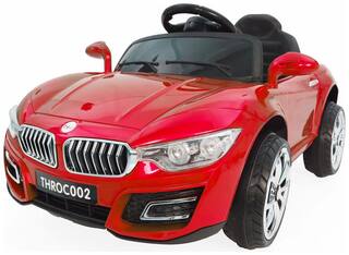 Toyhouse Fanzy Luxurious Rechargeable Battery Painted Ride-on car, Red