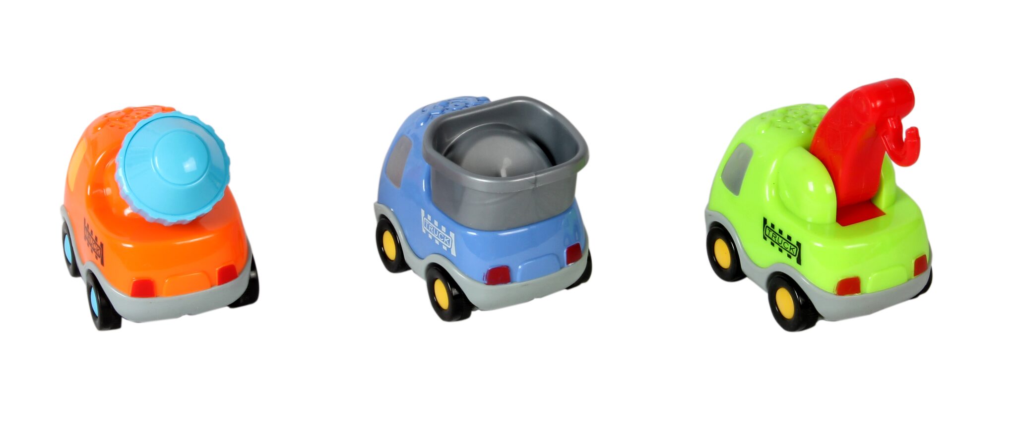 

Toysons Cute Cartoon Push And Go Pull Back Car Truck For Kids Assorted