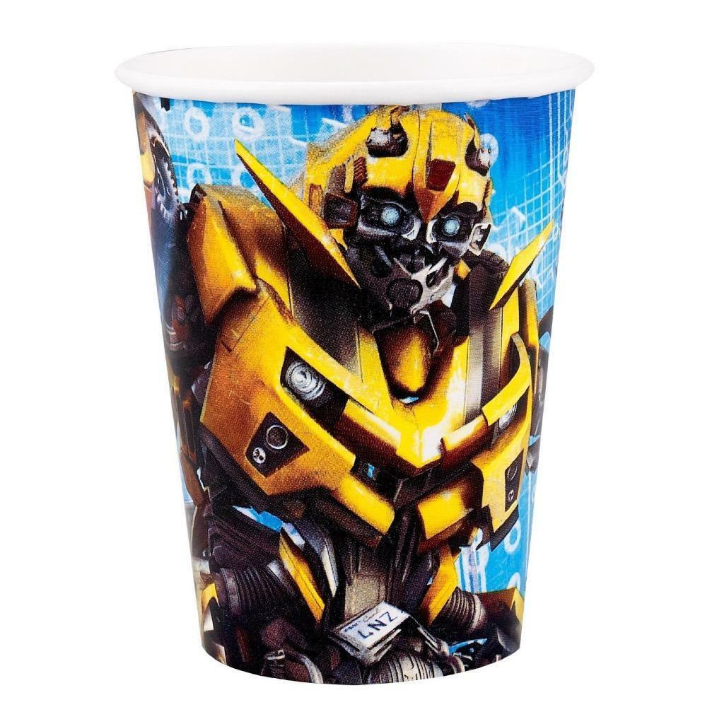 

Transformers 2 Paper Cups 9 oz Birthday Party Supplies 8 Per Package NEW