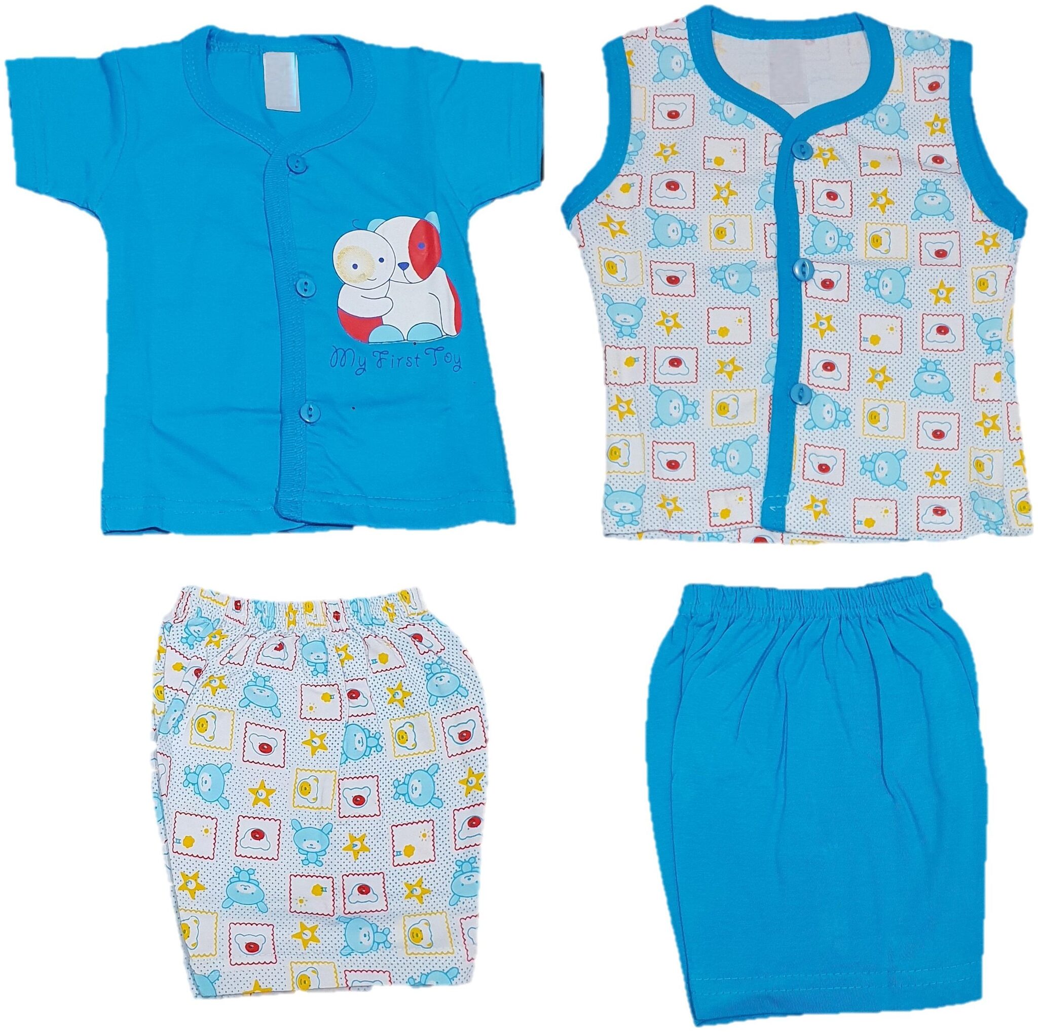 

Triple B Baby girl Top bottom set - Blue