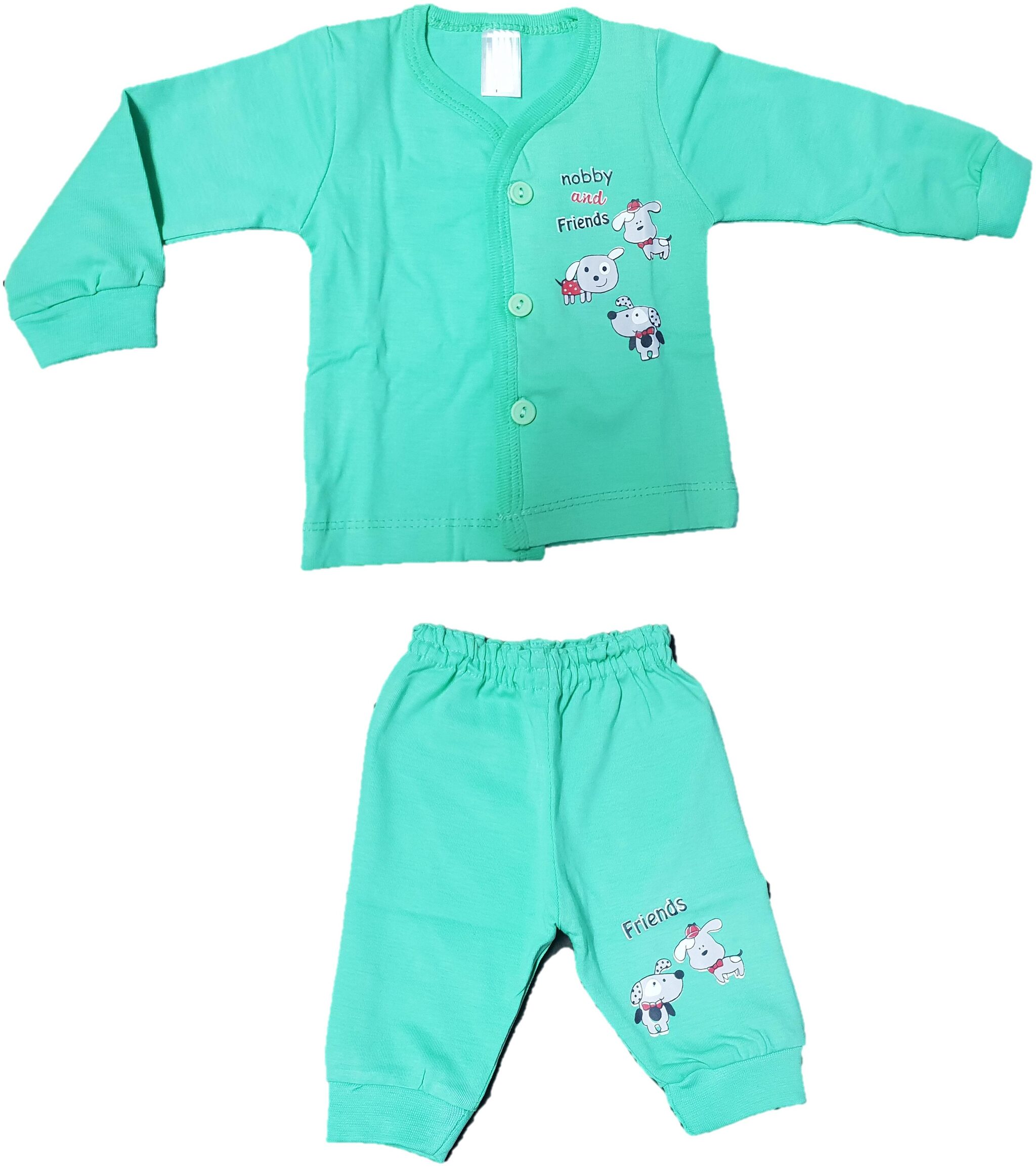

Triple B Baby girl Top bottom set - Green