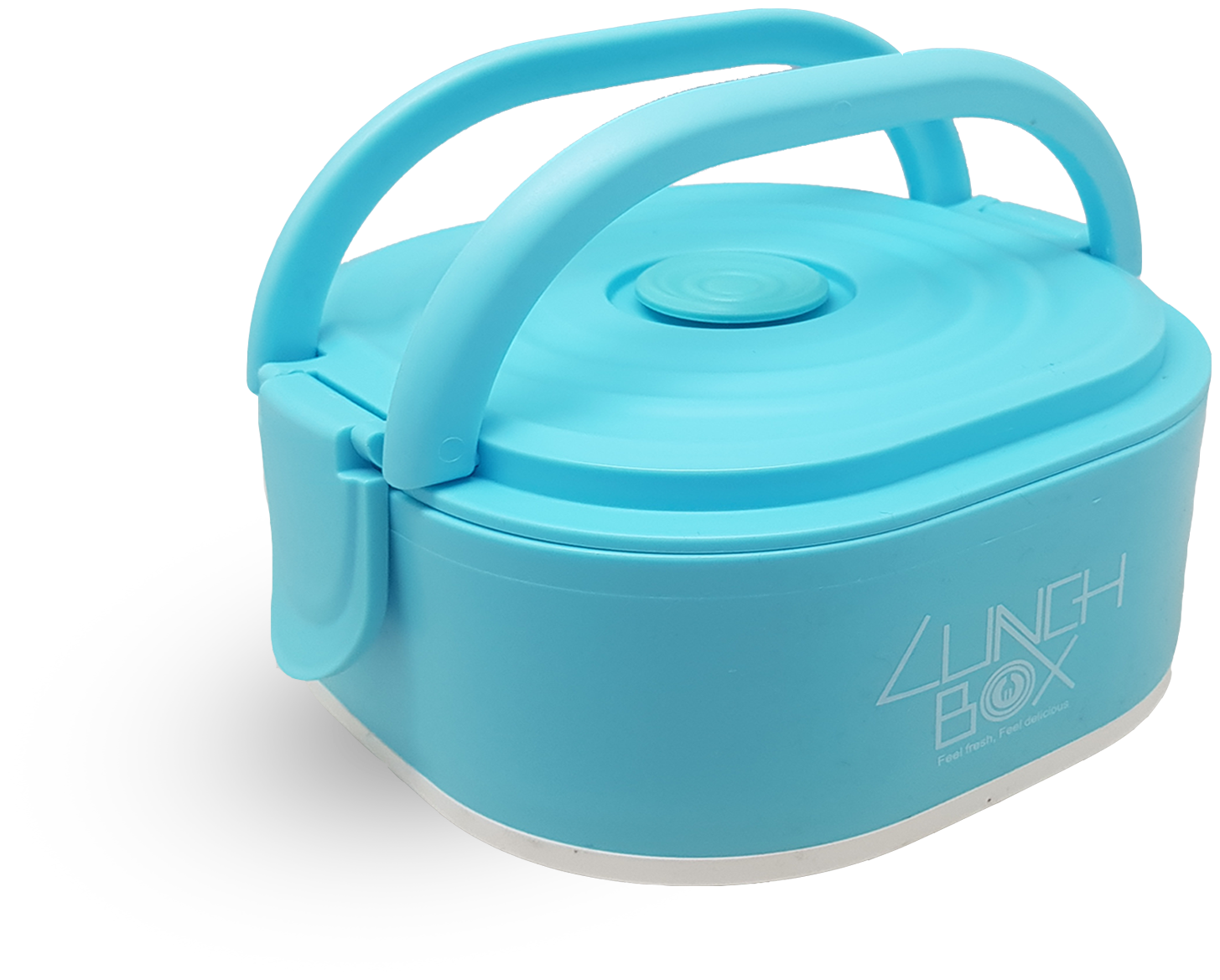 

Tuelip Lunch Box small Round Shape Tiffin Box Kids Childrens Student School Office Workers - BLUE