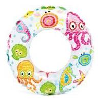 

TULSI ENTERPRISE Inflatable Swim Ring Blow Up Floating Tube (3-6 Years)
