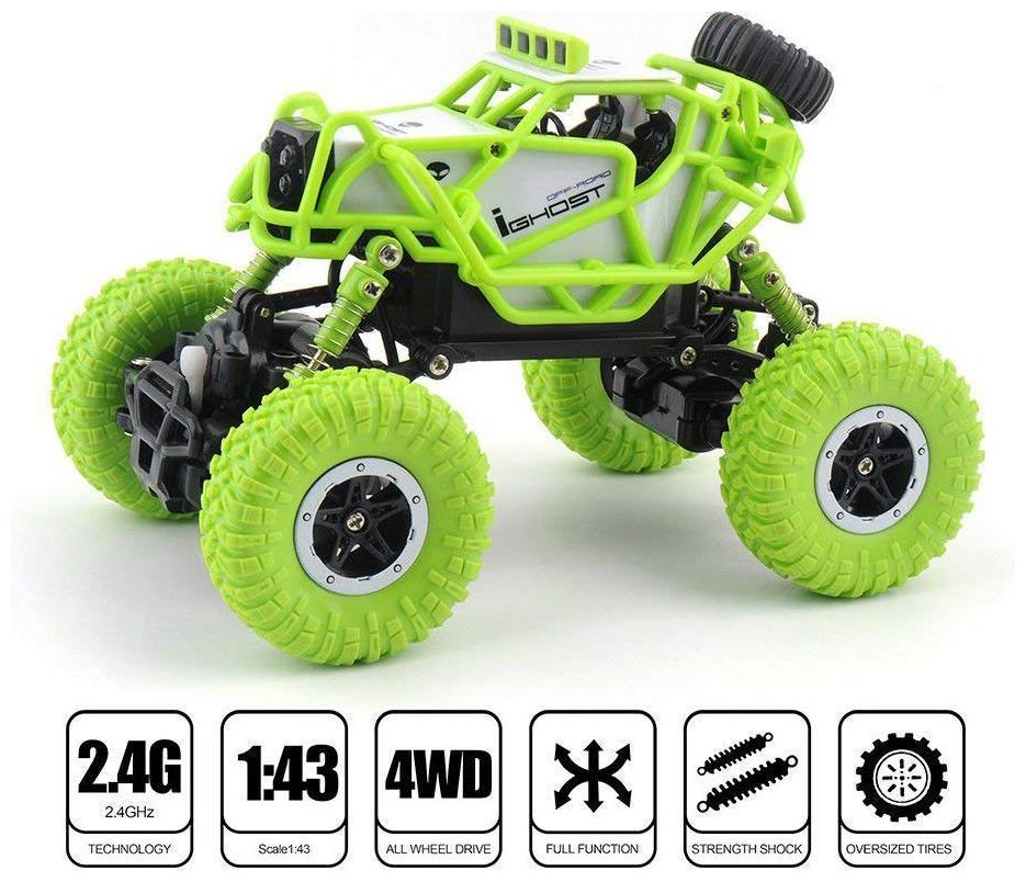 

TULSI ENTERPRISE RC Car 1 43 Truck Mini Rock Crawlers 2 4Ghz Radio Remote Control Climb car Off-Road Model Vehicle Toy