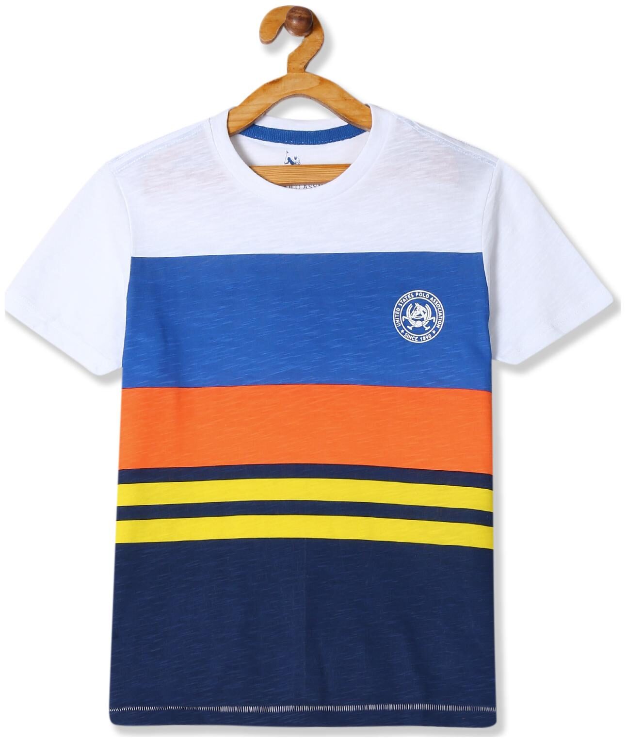 

U S Polo Assn Cotton Printed T shirt for Baby Boy - Multi