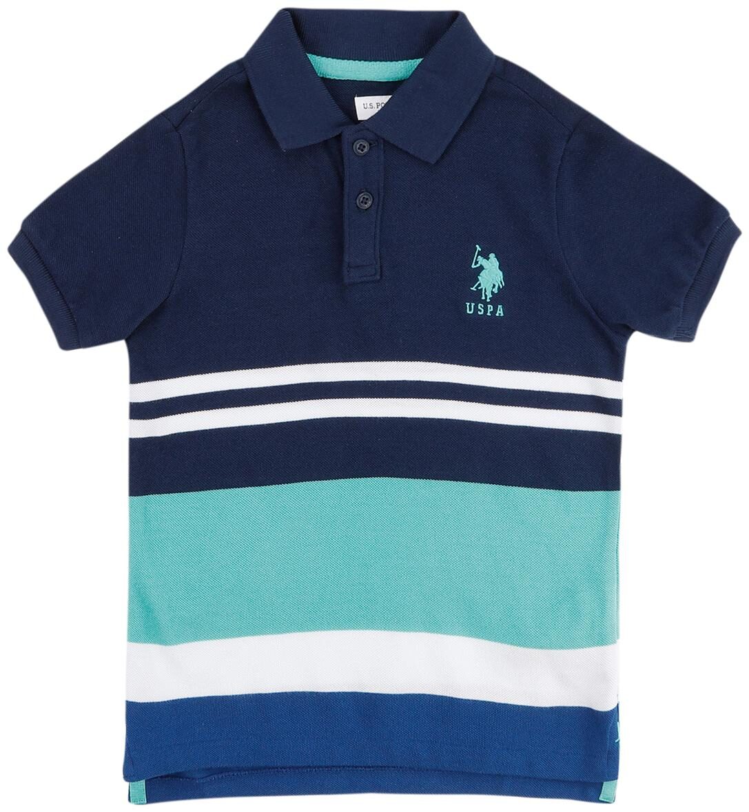 

U S Polo Assn Boy Cotton Striped T-shirt - Multi