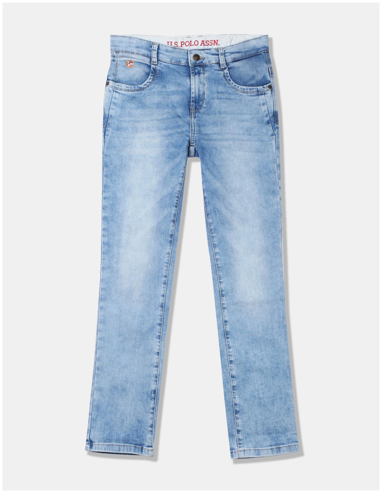 

U S Polo Assn Boy s Slim fit Jeans - Blue