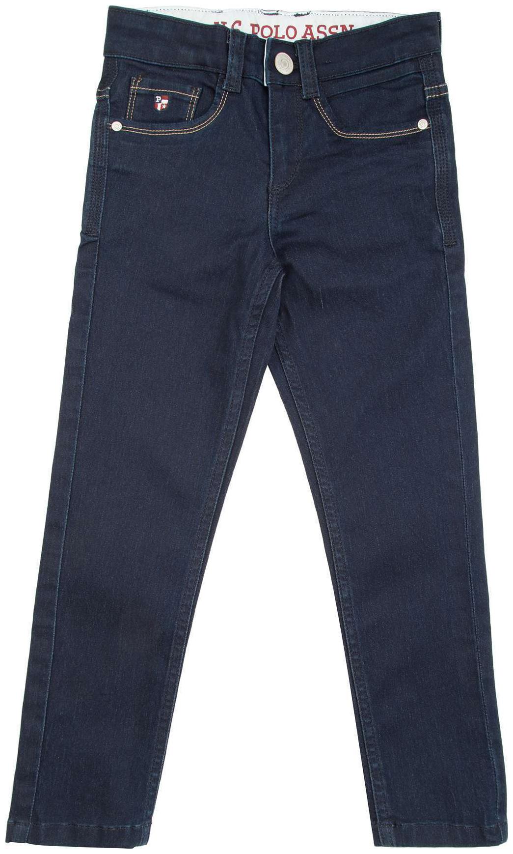 

U S Polo Assn Blue Cotton Boys Dark Wash Slim Fit Jeans