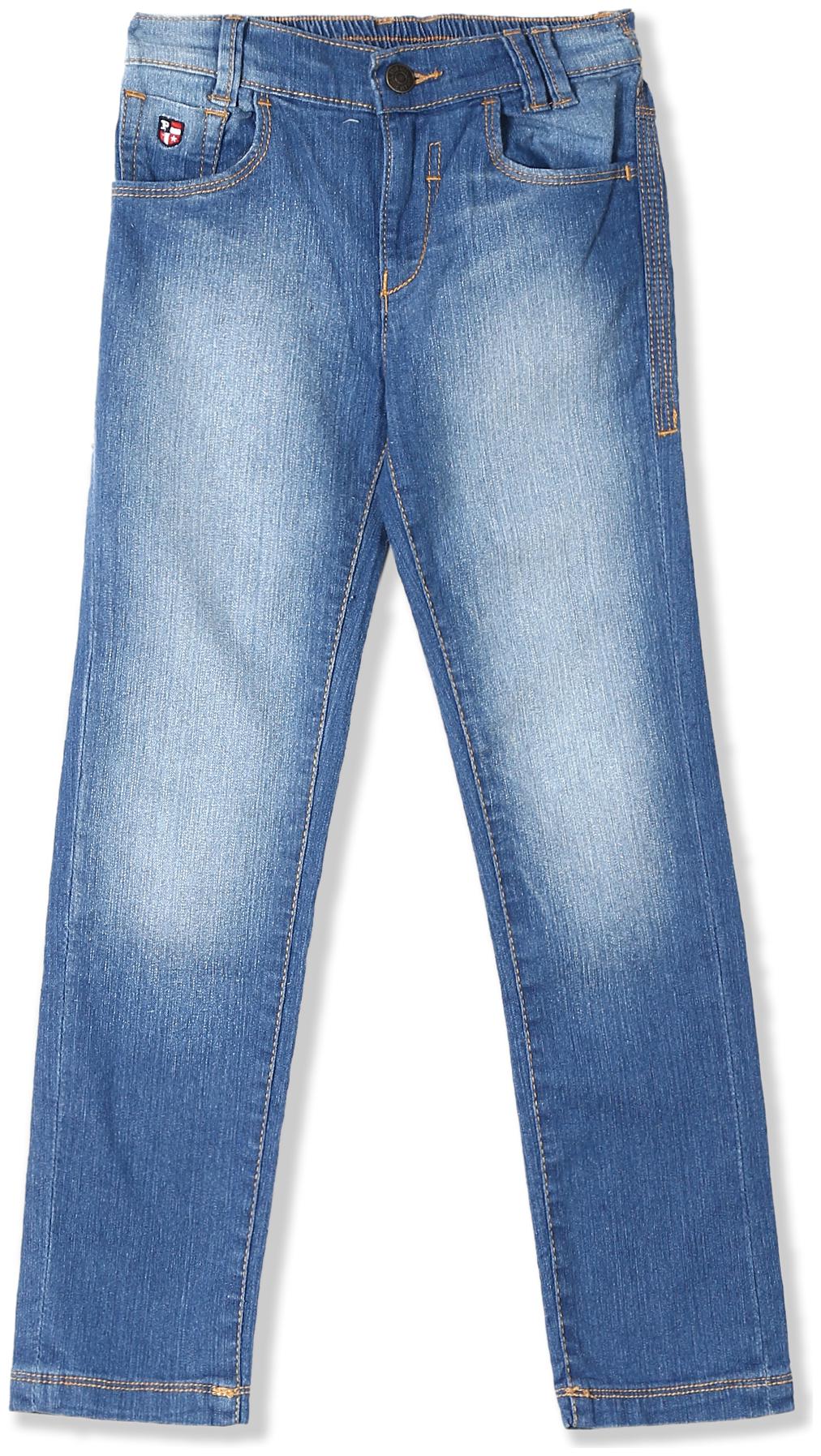 

U S Polo Assn Blue Mid Rise Stone Wash Jeans