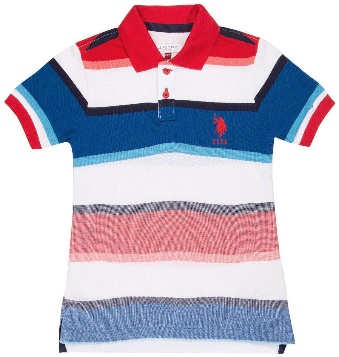 

U S Polo Assn Boy Cotton Striped T-shirt - Multi