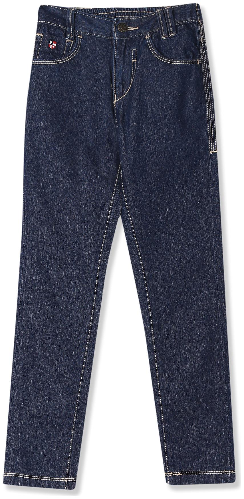 

U S Polo Assn Blue Mid Rise Rinsed Jeans