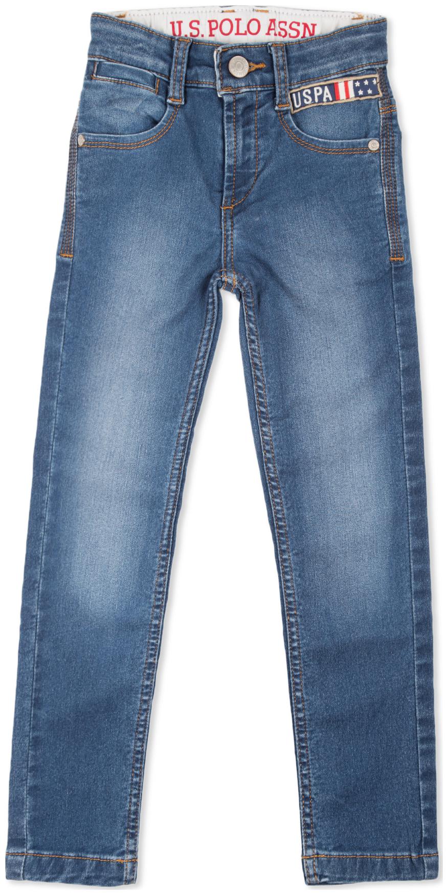 

U S Polo Assn Kids Boys Slim Fit Stone Wash Jeans