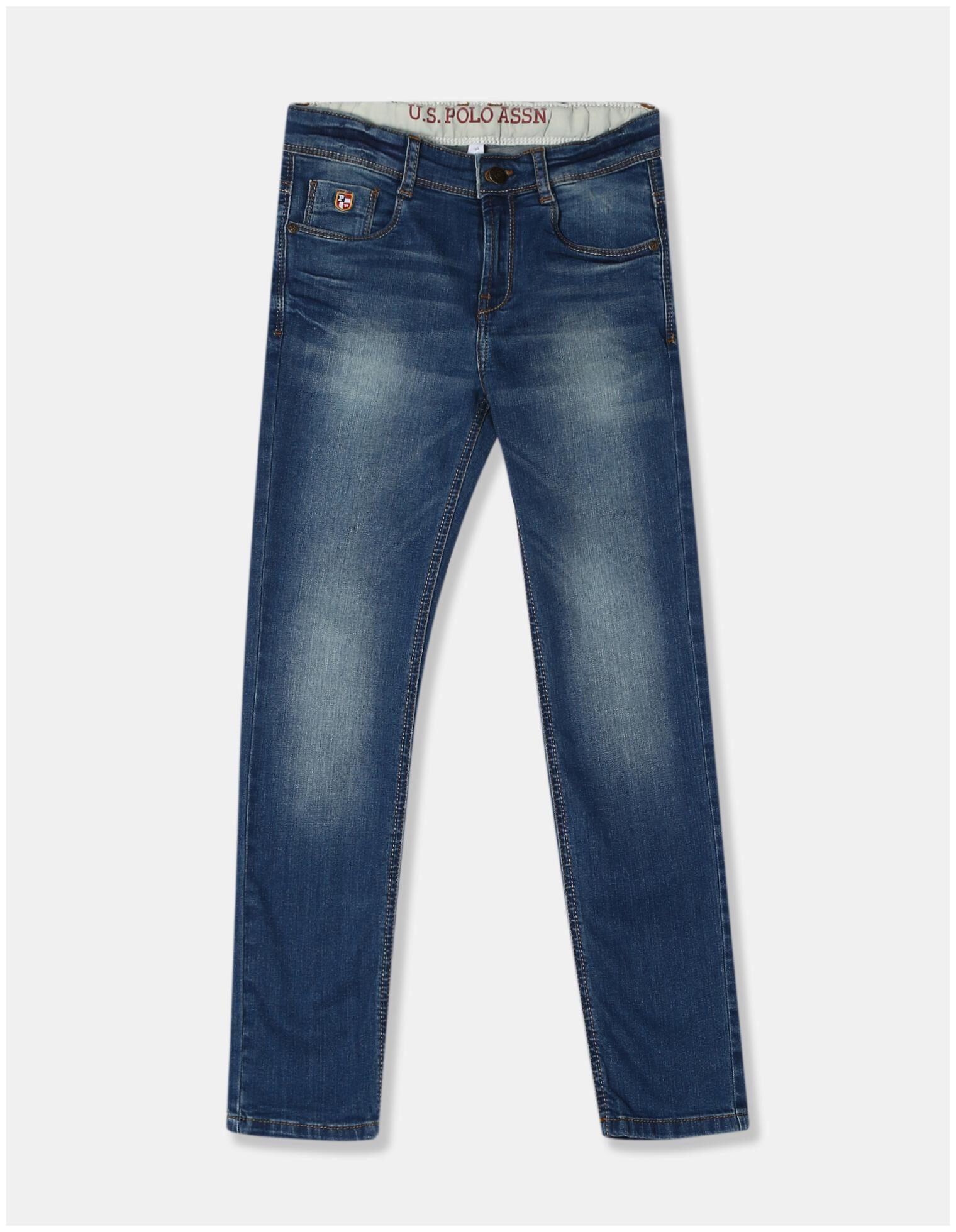 

U S Polo Assn Boy s Regular fit Jeans - Blue