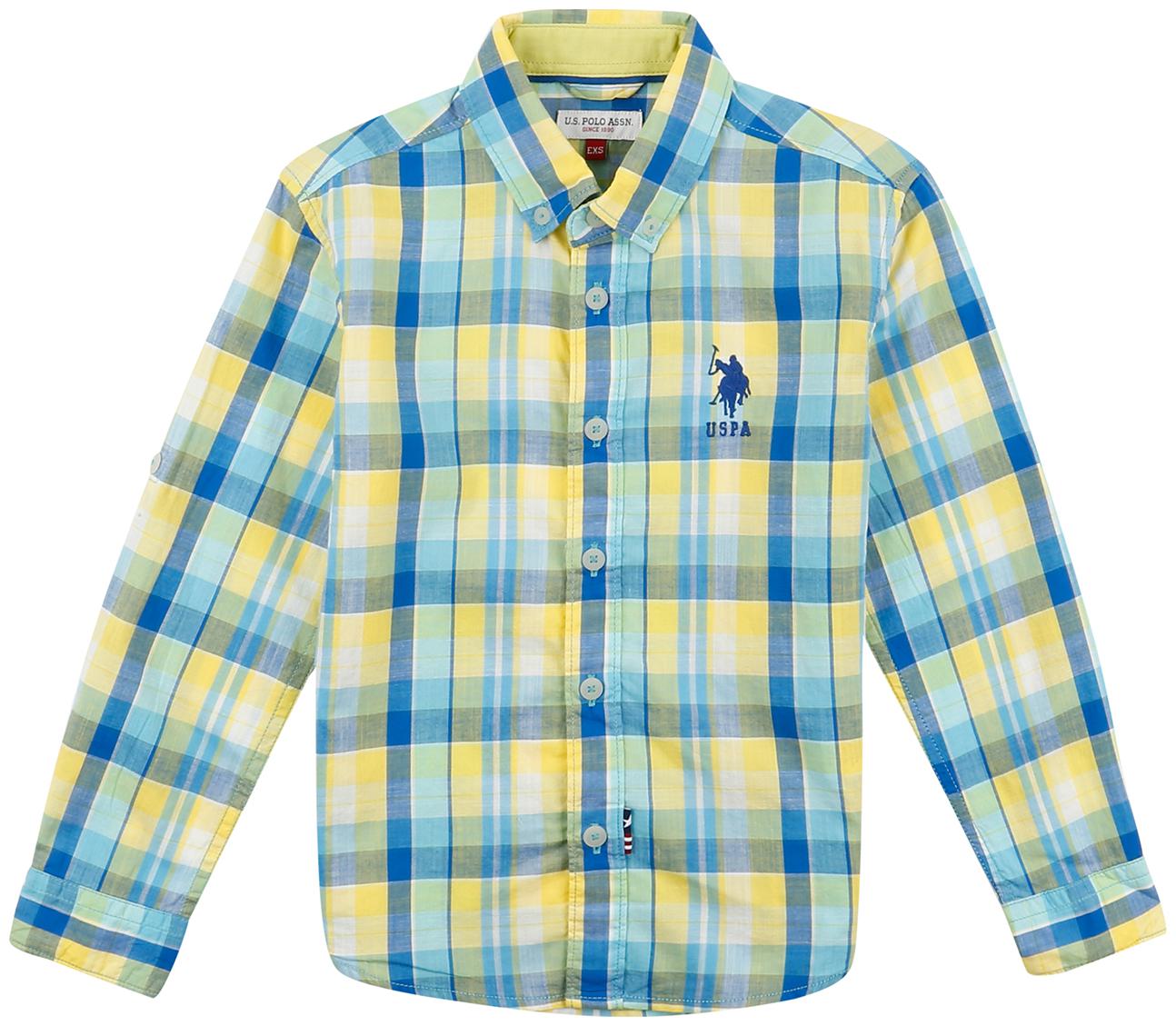 

U S Polo Assn Cotton Checked Shirt for Baby Boy - Multi