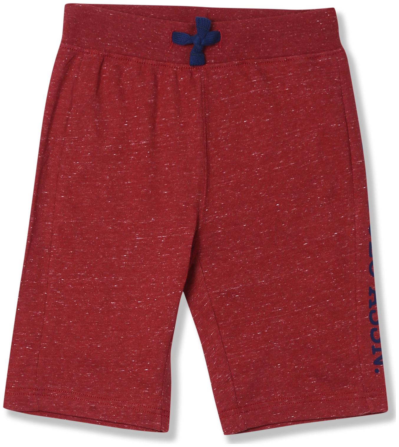 

U S Polo Assn Kids Boys Slim Fit Heathered Shorts