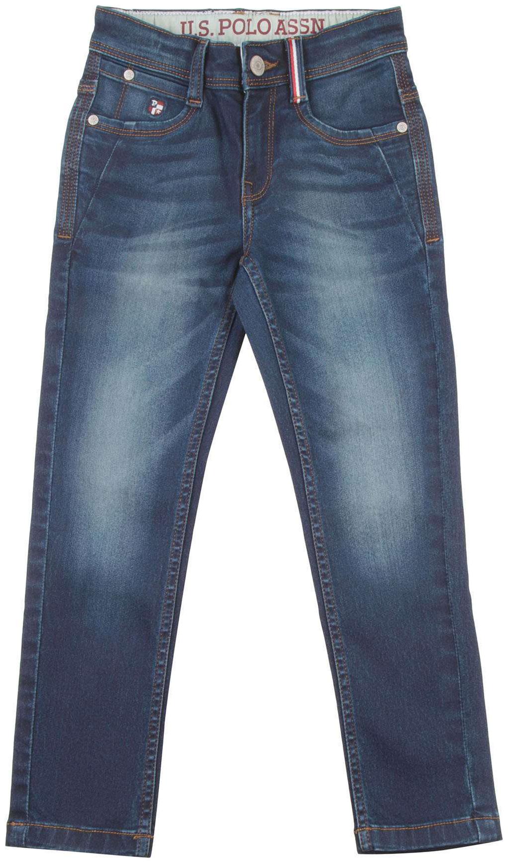 

U S Polo Assn Boy s Slim fit Jeans - Blue