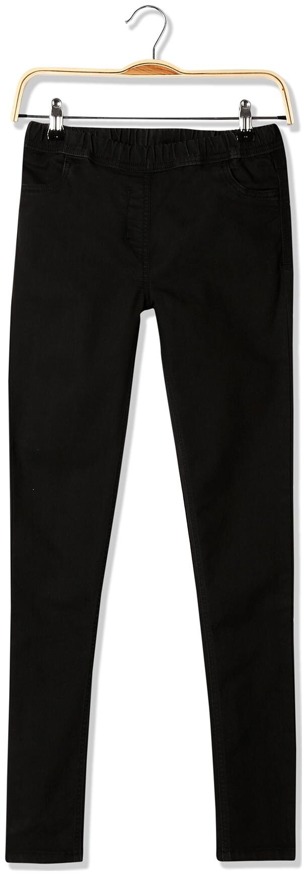 

U S Polo Assn Baby girl Cotton Solid Leggings - Black