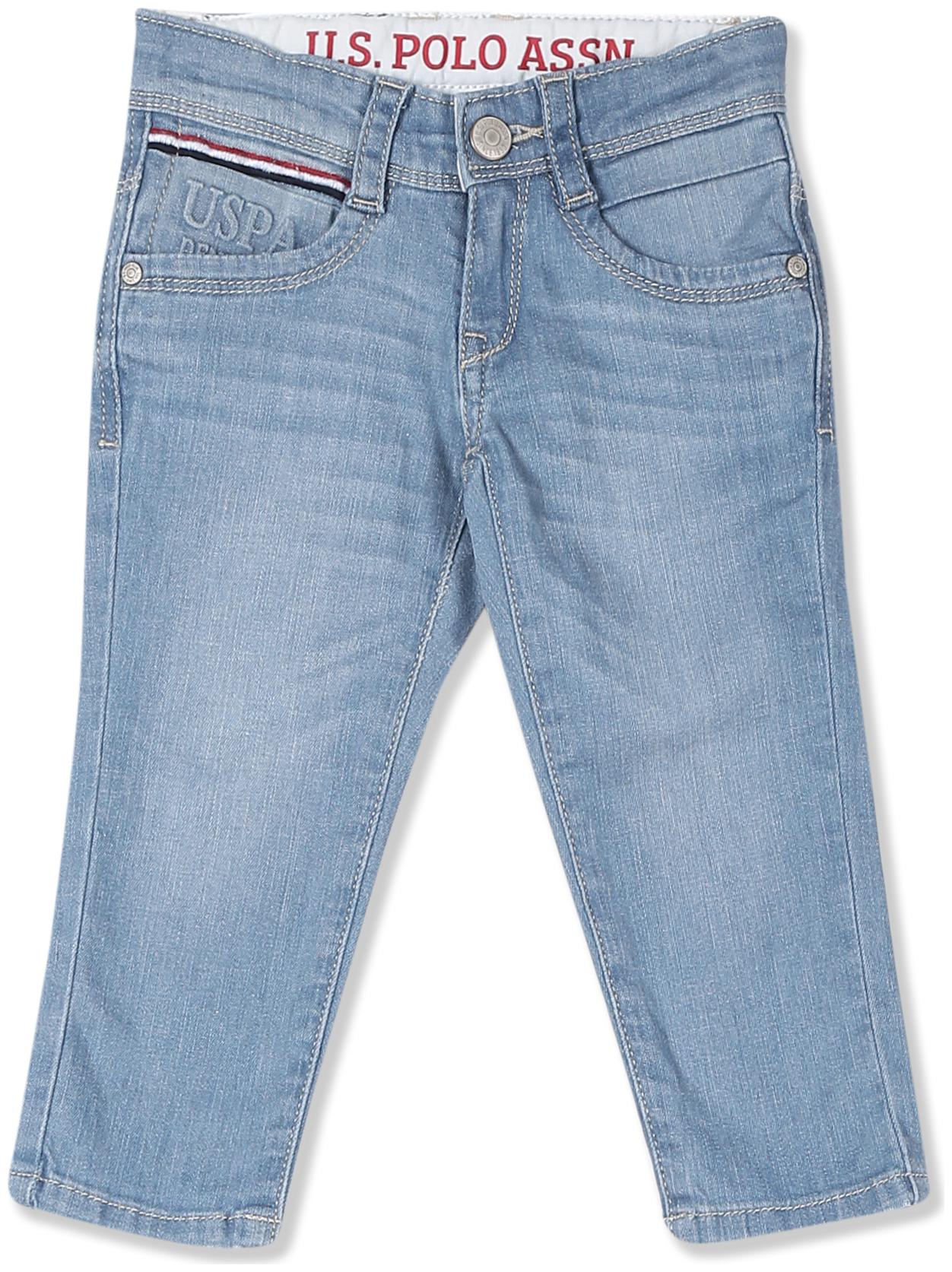 

U S Polo Assn Boy s Regular fit Jeans - Blue