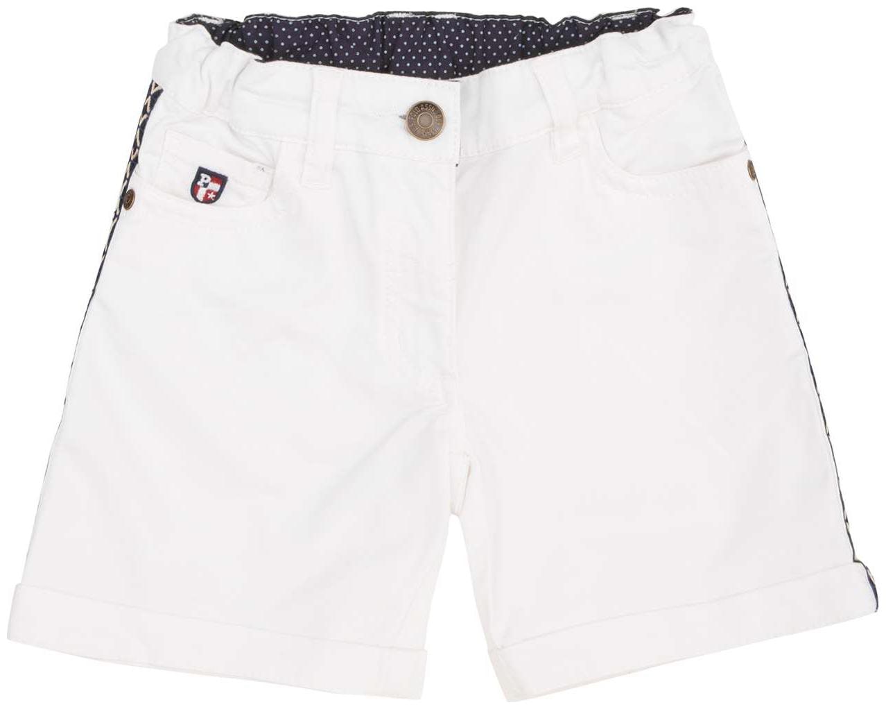 

U S Polo Assn Girl Cotton Solid Regular shorts - White