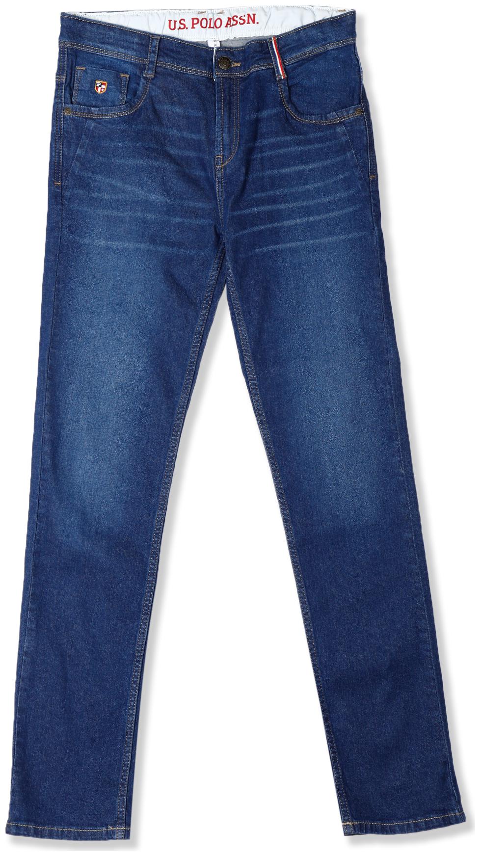 

U S Polo Assn Boy s Slim fit Jeans - Blue