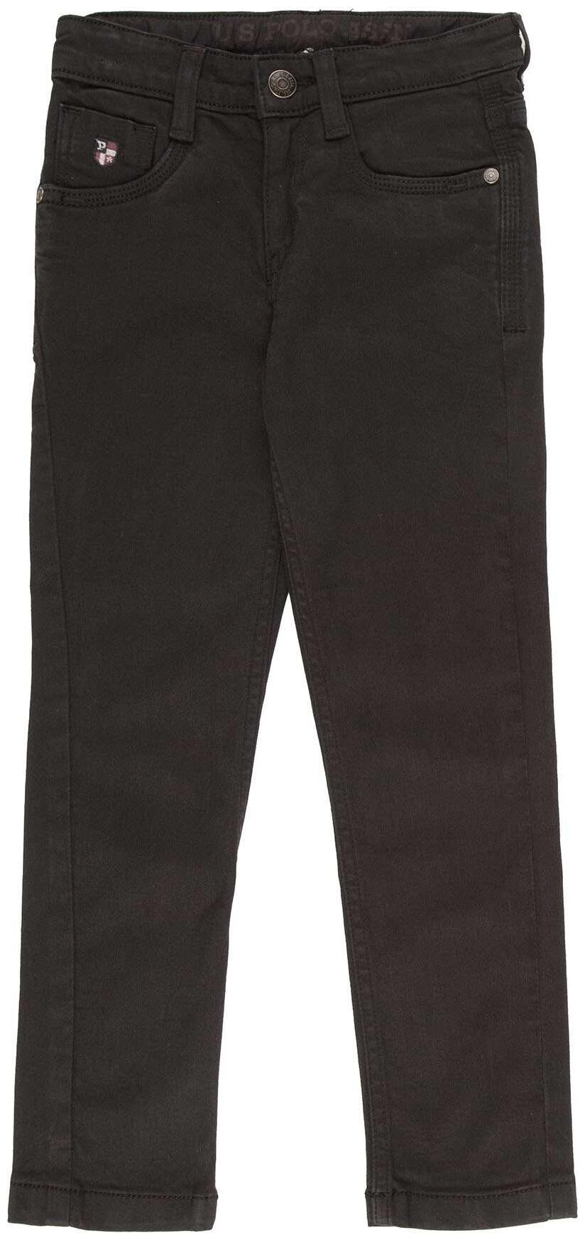 

U S Polo Assn Black Cotton Boys Dark Wash Slim Fit Jeans