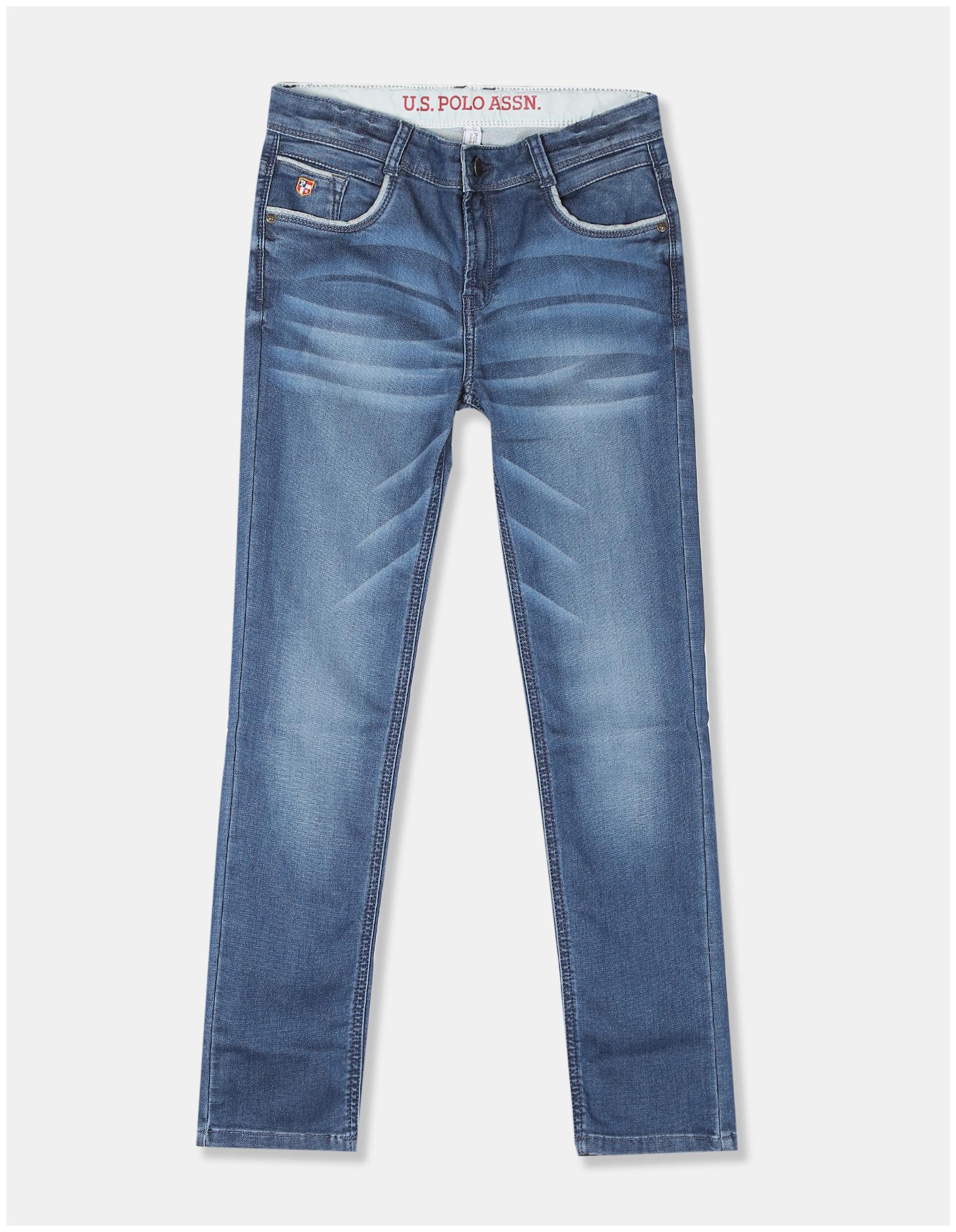

U S Polo Assn Boy s Slim fit Jeans - Blue