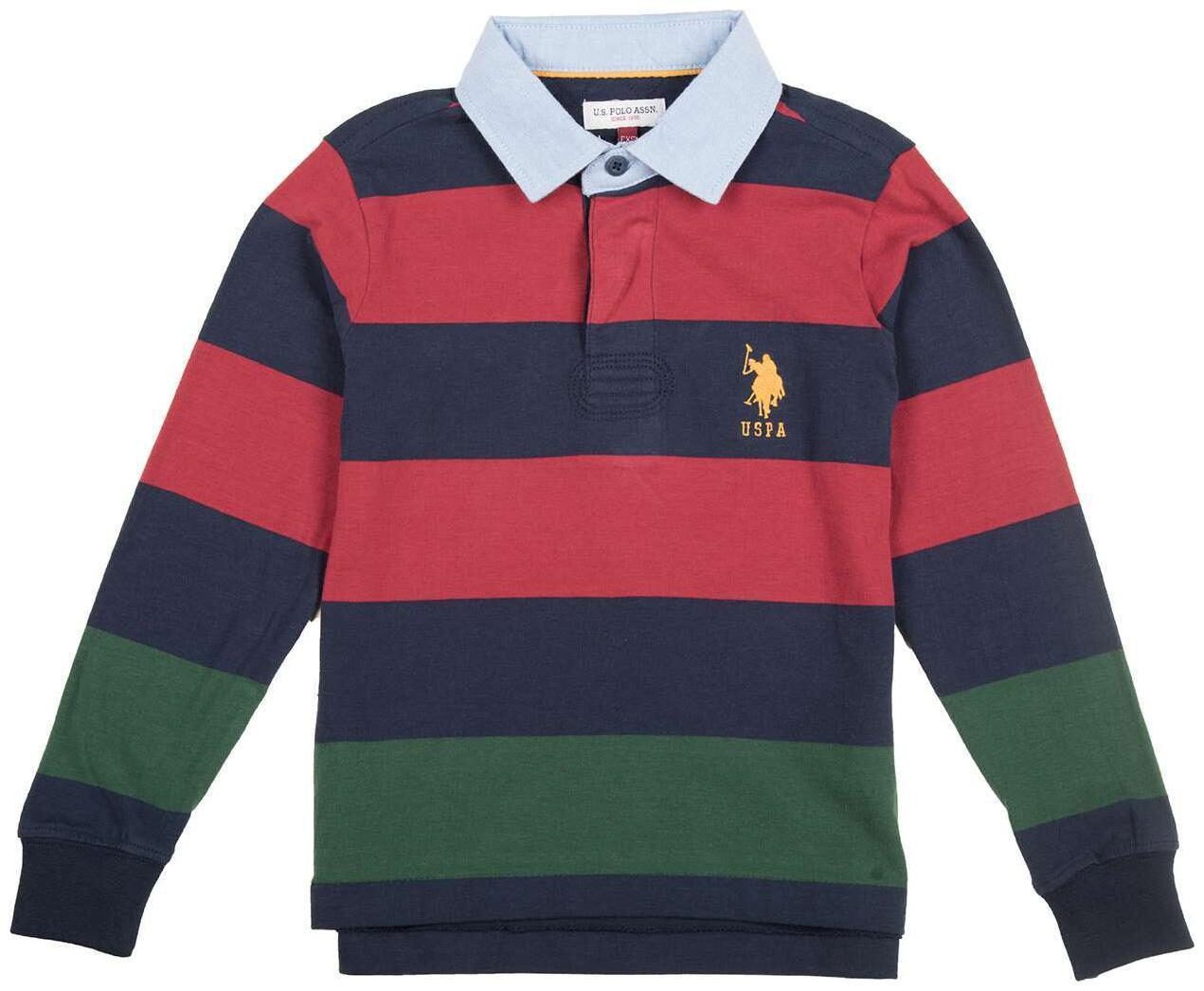 

U S Polo Assn Boy Cotton Striped T-shirt - Multi