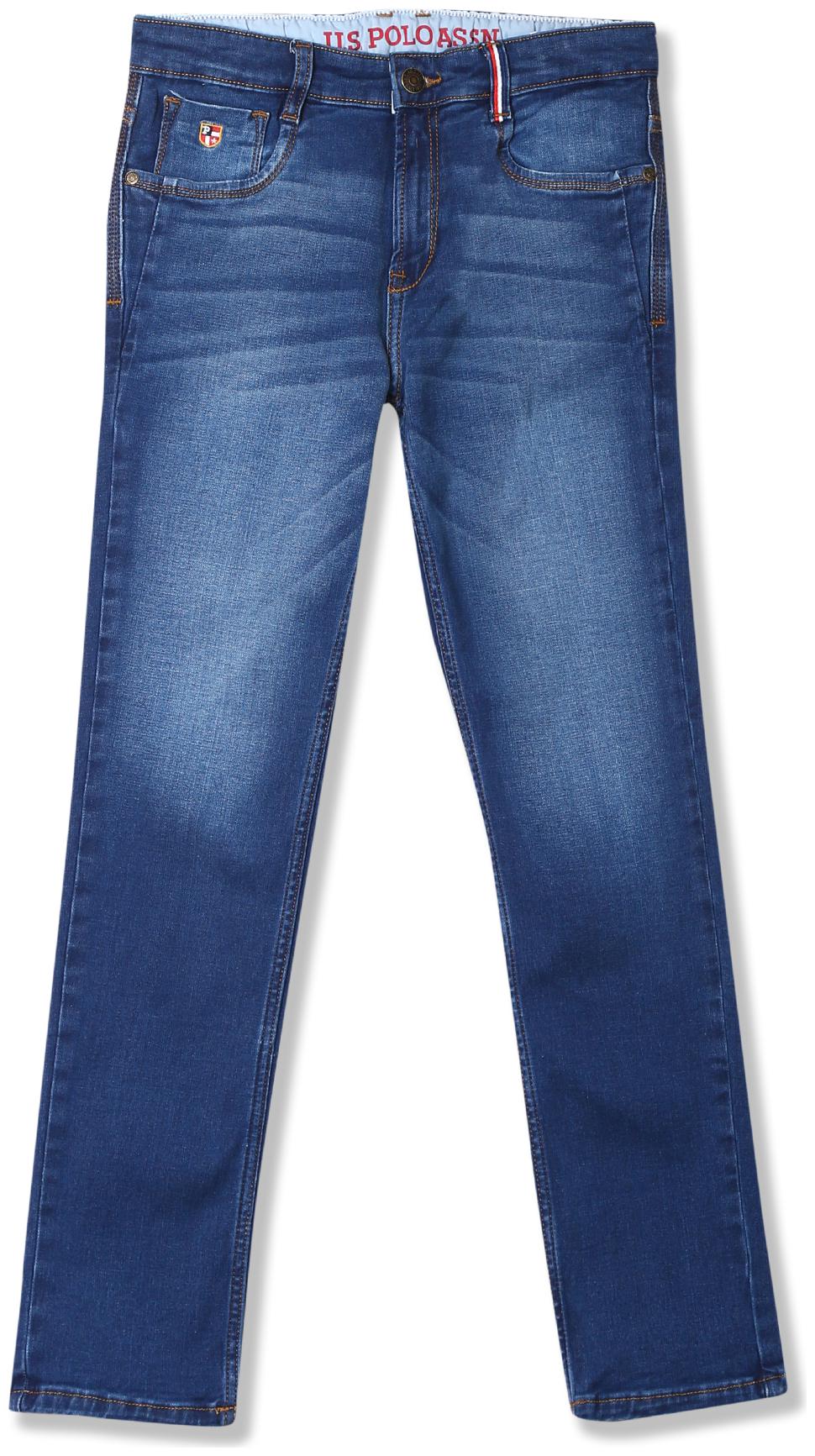 

U S Polo Assn Boy s Regular fit Jeans - Blue