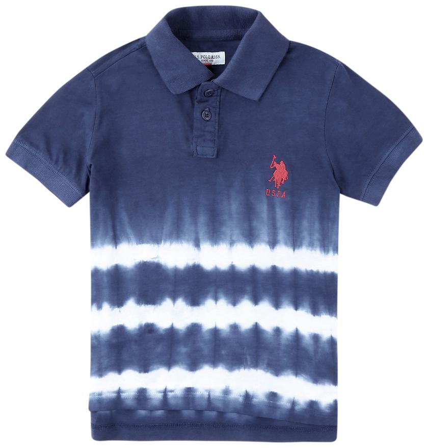 

U S Polo Assn Boy Cotton Solid T-shirt - Blue