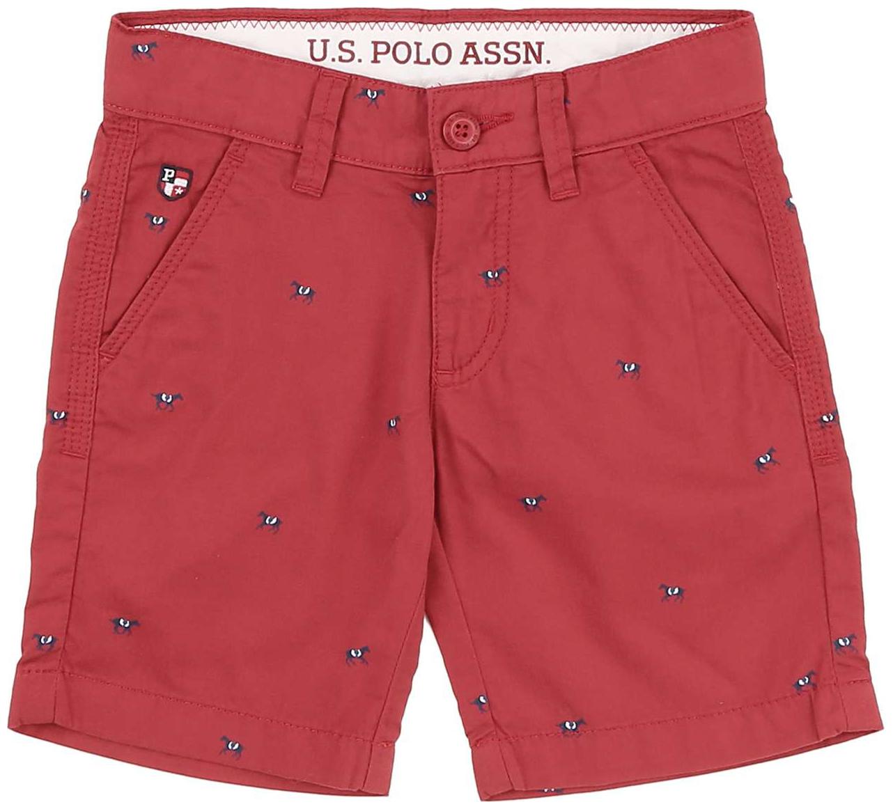 

U S Polo Assn Boy Printed Na - Red