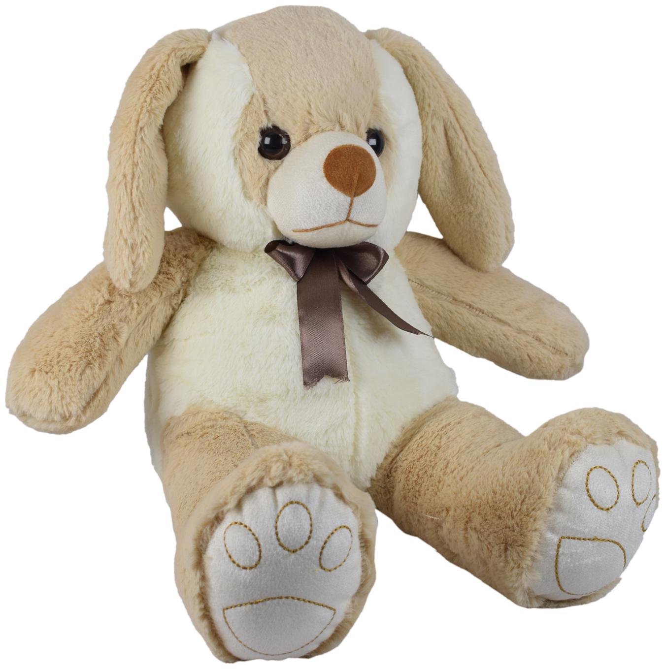 

Ultra Soft Toy Sitting Dog Brown 22 inch