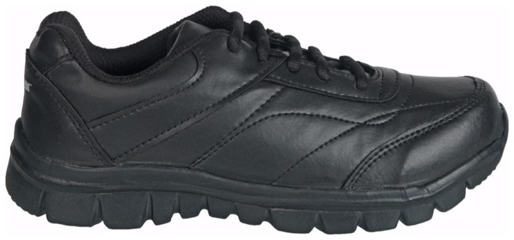 

Unistar Black Boys School Shoes