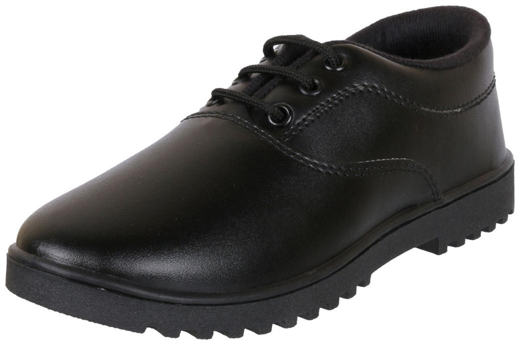 

Unistar Black Boys School Shoes