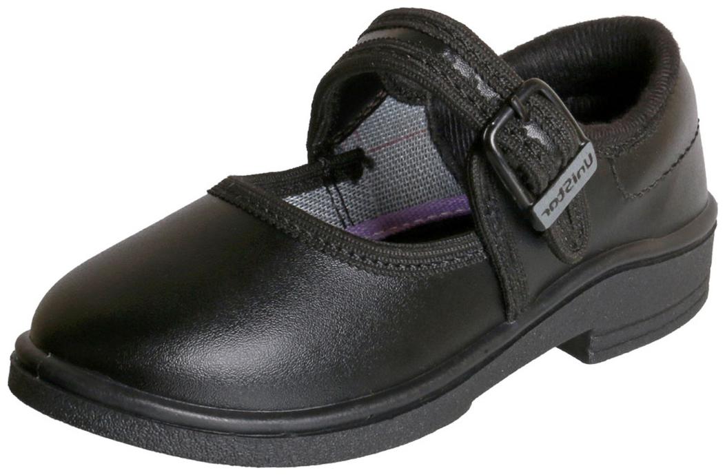 

Unistar Black Girls School shoes