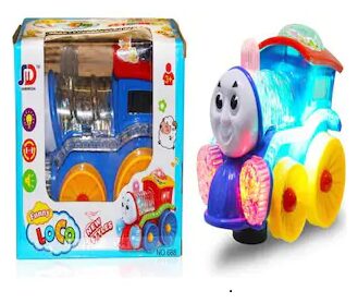 

Universal BABY 3D LIGHT MUSICAL FUNNY LOCO TRAIN (Multicolor)