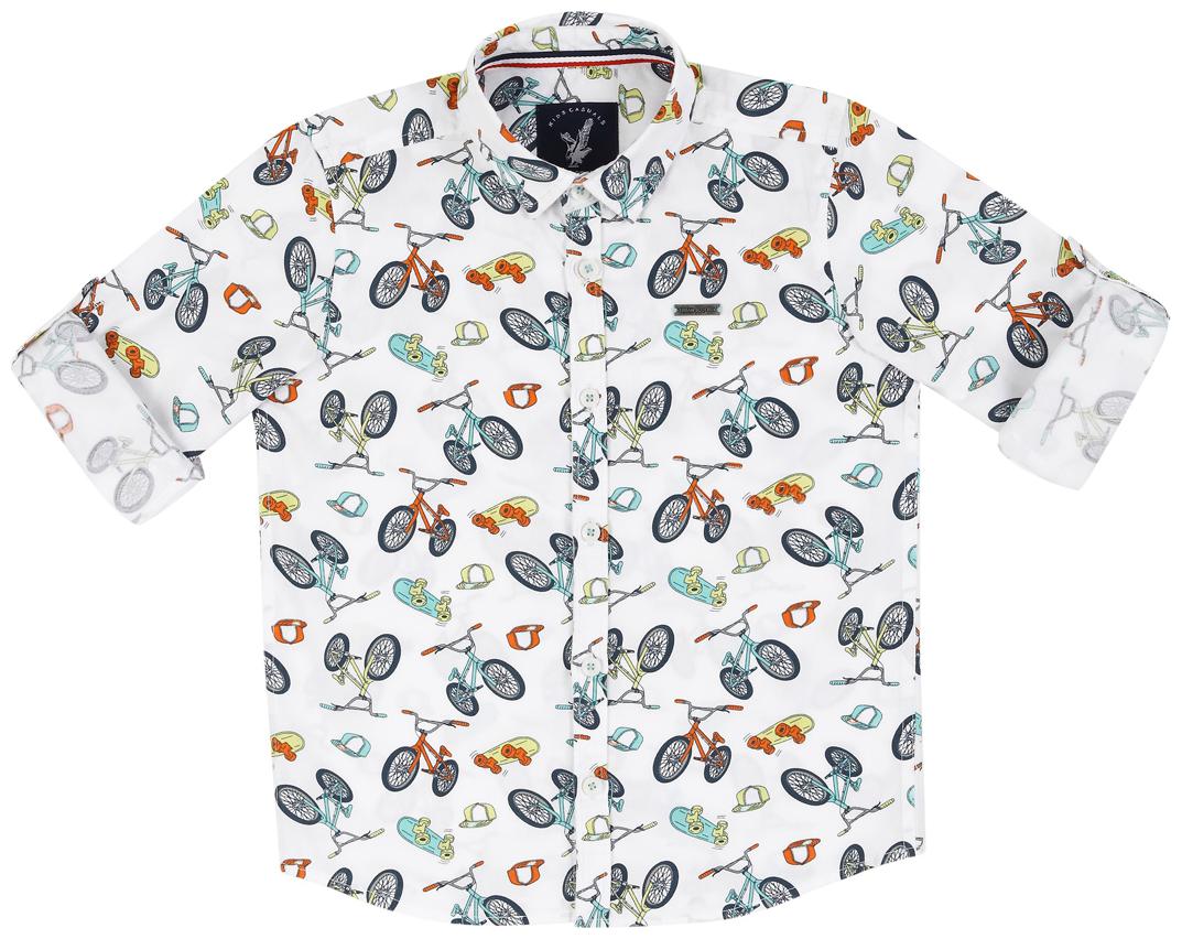 

URBAN SCOTTISH Boy Cotton Printed Shirt Multi