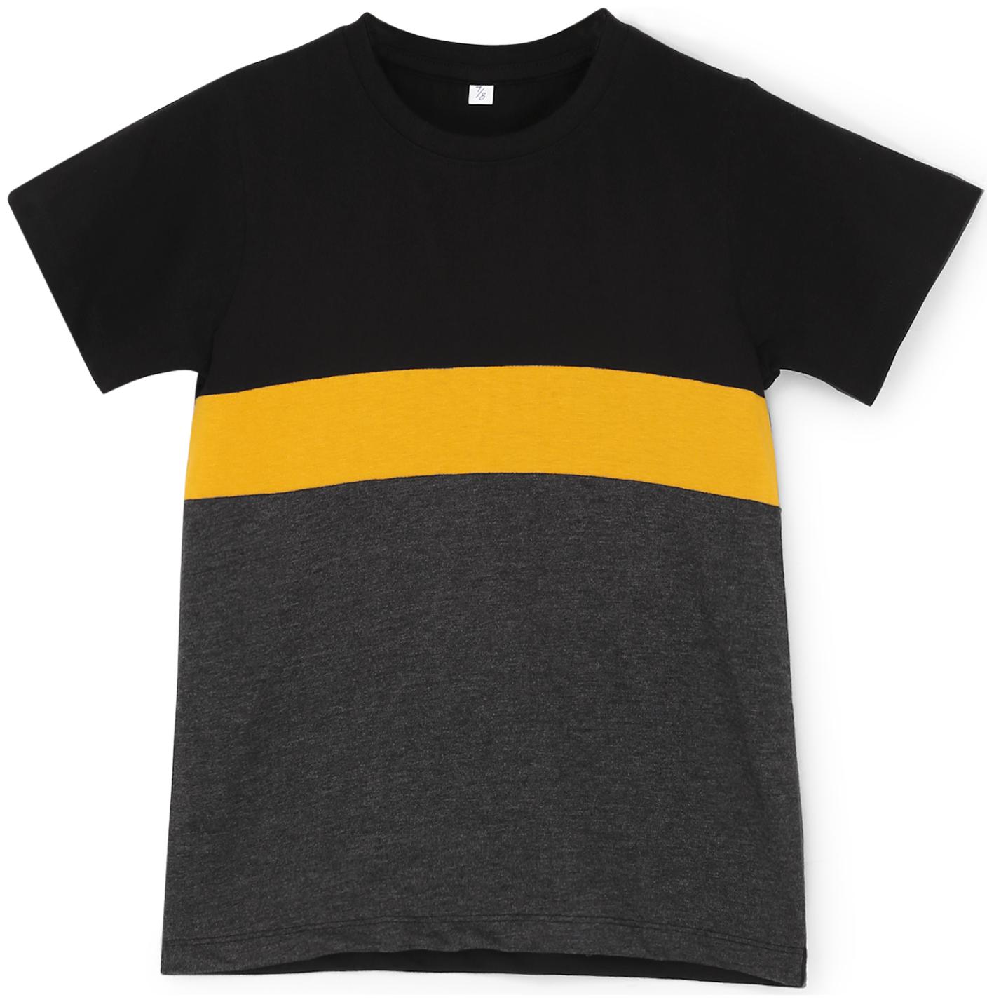 

Urbano juniors Boy Cotton Colorblocked T-shirt - Multi