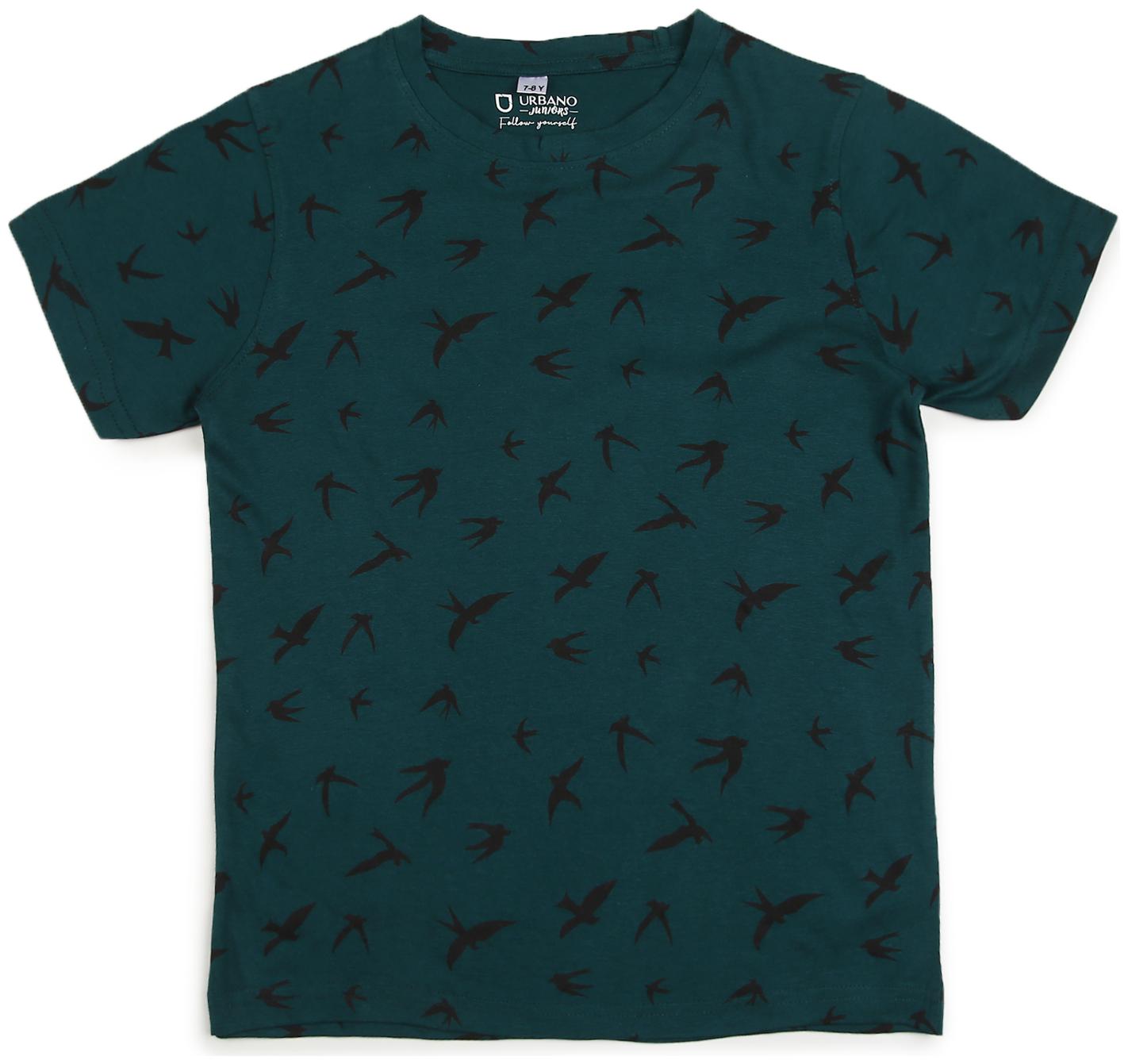 

Urbano juniors Boy Cotton Printed T-shirt - Green